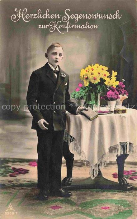 Foto PH Paris Nr. 5505/2 Konfirmation Junge