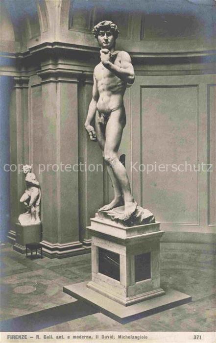 Skulpturen Firenze David Michelangielon