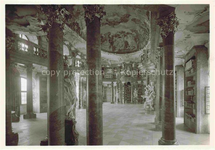 Bibliothek Library Kloster Wiblingen bei Ulm a.D.