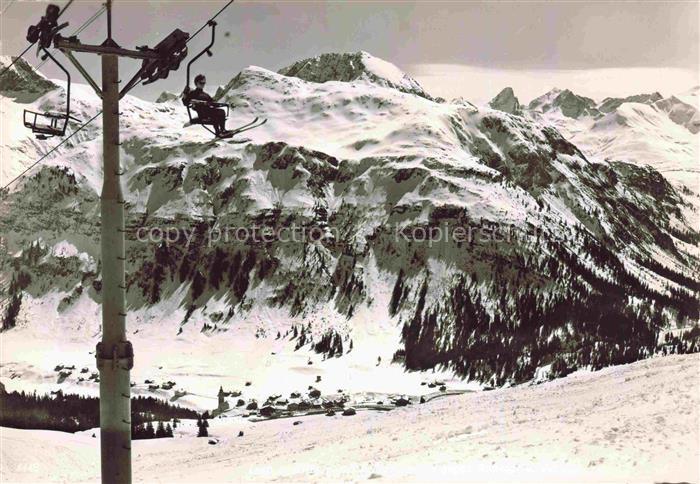 Sessellift Chairlift Telesiege Dornbirn Vlbg.