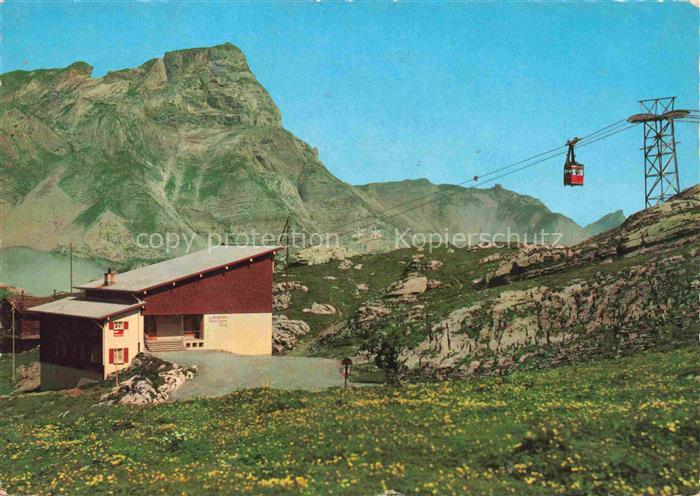 Seilbahn Cable-Car Telepherique Melchsee Frutt Bruenighaupt