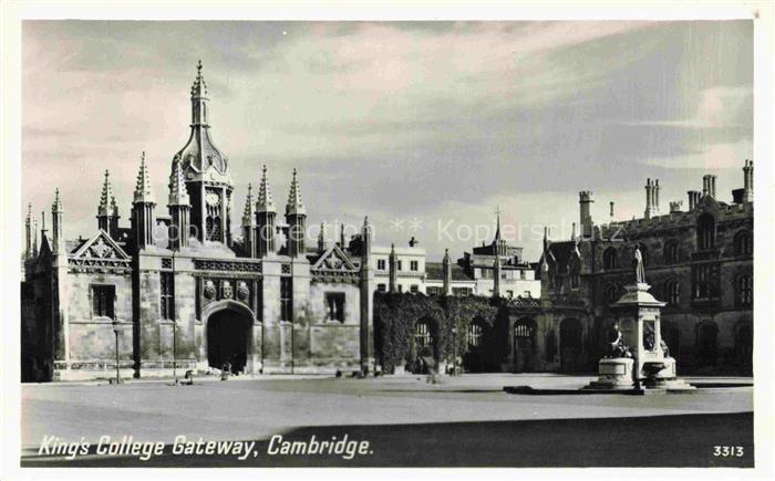 Cambridge  Cambridgeshire UK  King's College Gateway