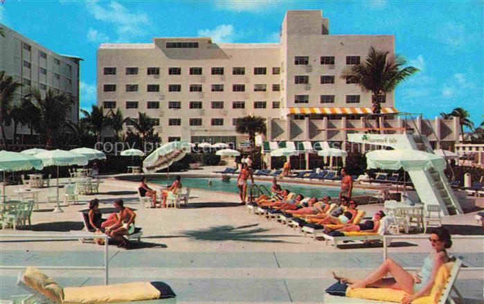 Bal Harbour Miami Beach USA Shanrock Isle Hotel and Cabana Club on the Ocean