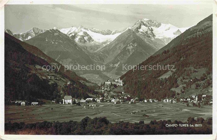 Campo Tures Bolzano IT Panorama verso i Ghiacciai di Zillertal