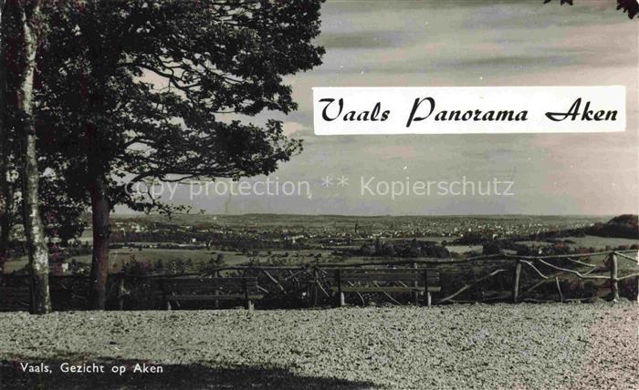 Vaals Limburg NL Gezicht op Aken