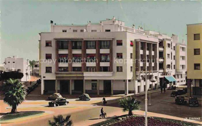 RABAT  Maroc Place du Cardinal Lavigerie