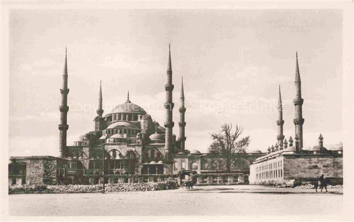 Konstantinopel Konstantinople ISTANBUL TK Sultan Achmed-I-Moschee Norddeutscher