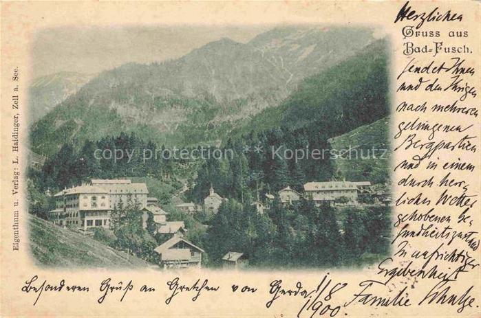 Bad Fusch Salzburg AT Panorama