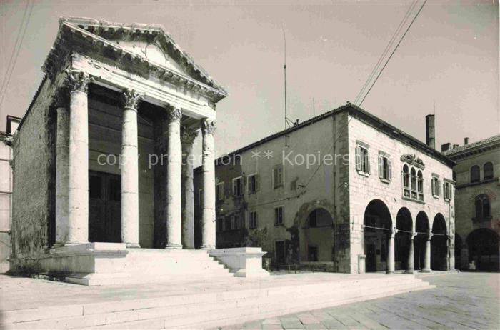 Pula Pola Croatia Augustustempel