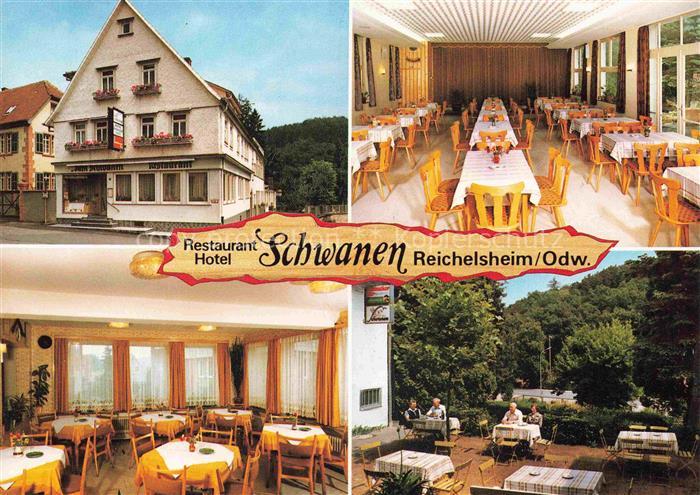 Reichelsheim Odenwald Hotel Restaurant Schwanen Terrasse
