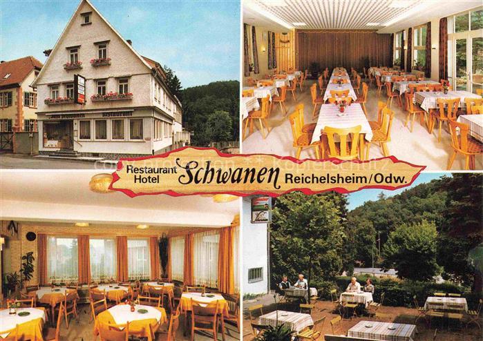 Reichelsheim Odenwald Hotel Restaurant Schwanen Terrasse