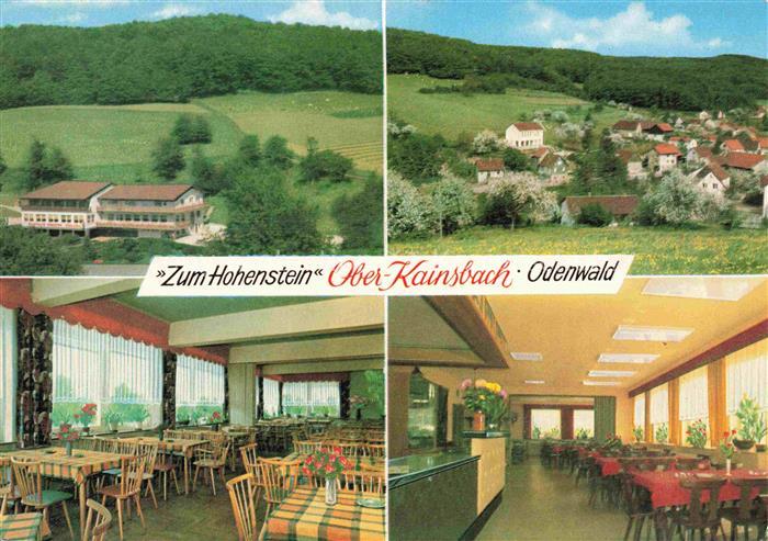 Ober-Kainsbach Reichelsheim Odenwald Hessen Gasthaus Pension Zum Hohenstein Gast
