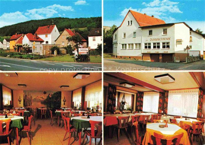 Bockenrod Reichelsheim Odenwald Hessen Gasthaus zur Dorfschaenke Gastraeume