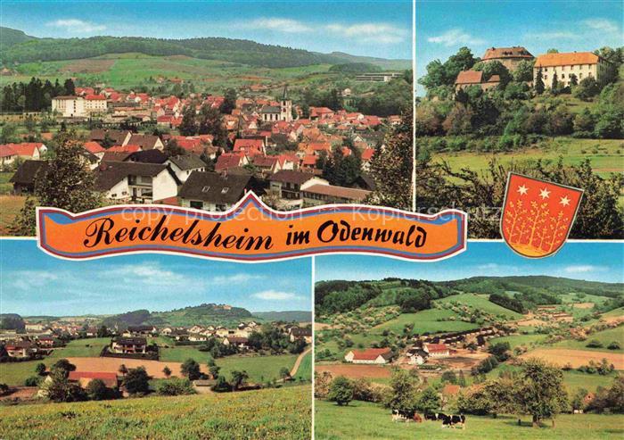Reichelsheim Odenwald Panorama Erholungsort Schloss Reichenberg