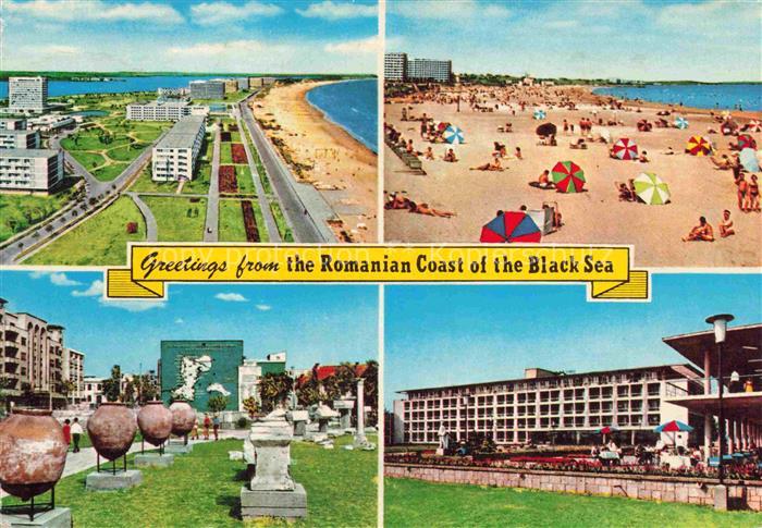 Constanta Constanza Konstanza RO Romanian Coast of the Black See Beach Hotels