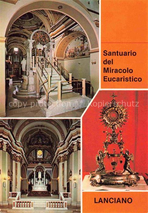 Lanciano Chieti Santuario del Miracolo Eucaristico Wallfahrtsort des eucharistic