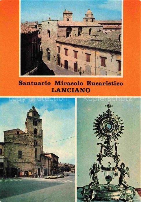 Lanciano Chieti Santuario del Miracolo Eucaristico Wallfahrtsort des eucharistic