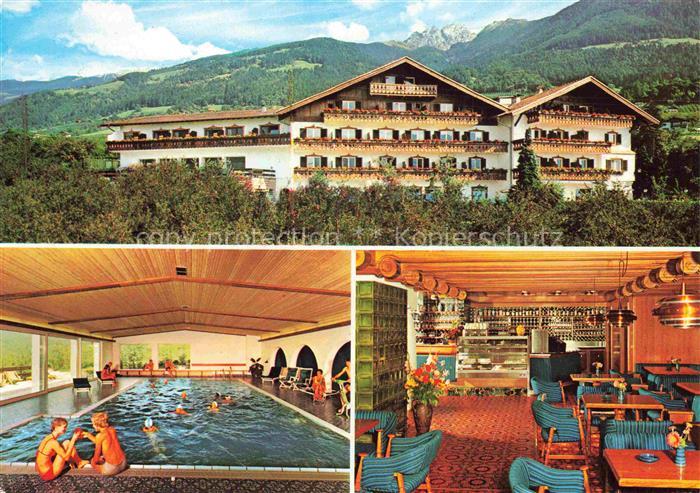 Schenna Meran Trentino IT Hotel Café Ifinger Restaurant Hallenbad