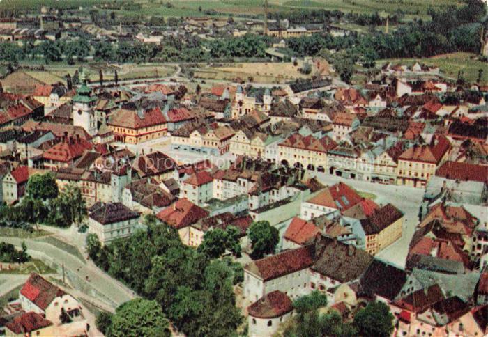 Zatec Saaz CZ Stadtzentrum