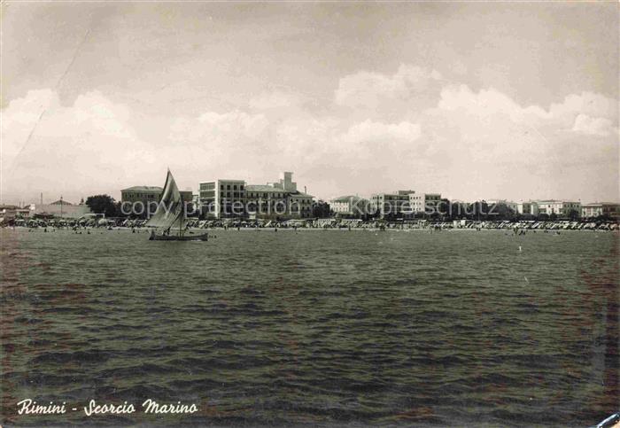 RIMINI IT Scorcio Marino Spiaggia
