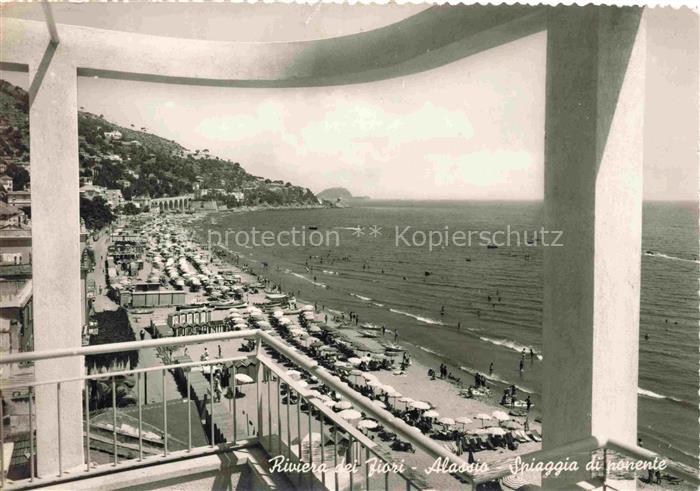 ALAssIO Savona Liguria IT Spiaggia di ponente