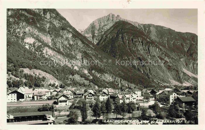 Landeck  Tirol AT Silberspitzen Panorama