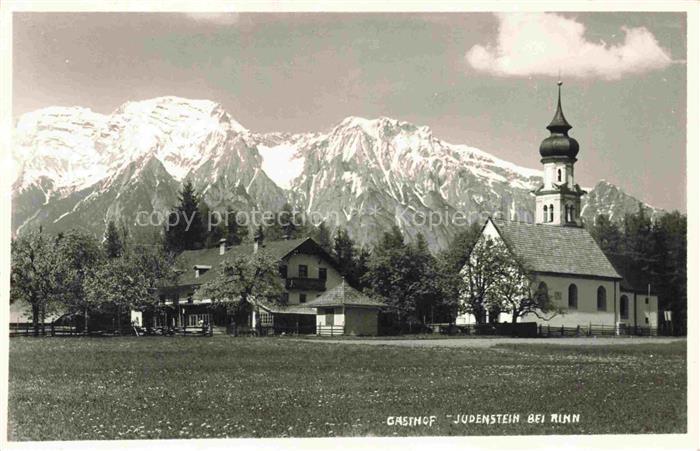 Rinn Innsbruck Tirol AT Gasthof Judenstein Kirche