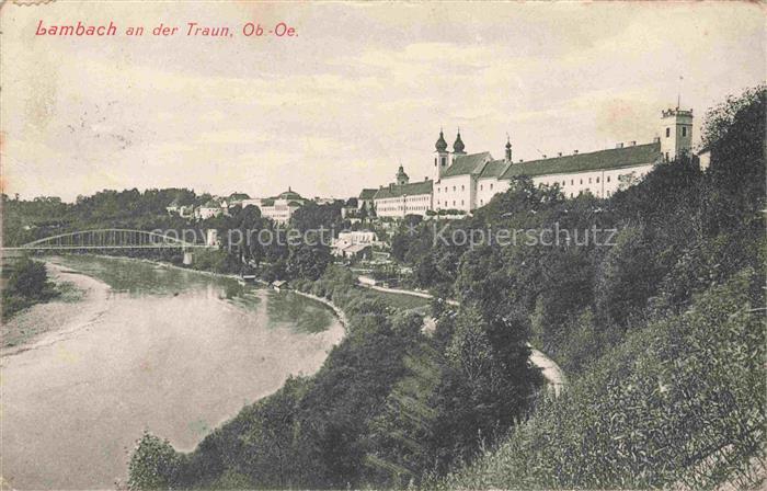 Lambach Traun Oberoesterreich AT Traunpartie Schloss