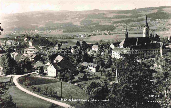Maria-Lankowitz Steiermark AT Panorama Wallfahrtskirche