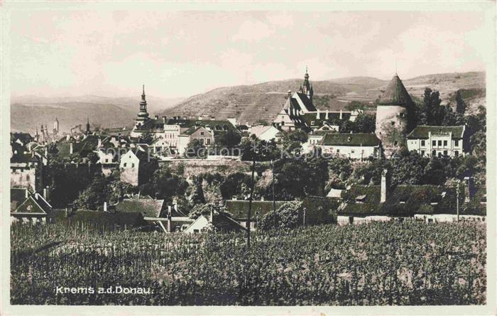 Krems Donau Waldviertel Niederoesterreich AT Ortsansicht