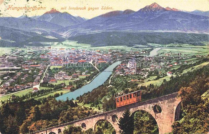 INNSBRUCK Tirol AT Panorama mit Hungerburgbahn