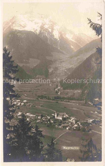 Mayrhofen Zillertal Tirol AT Panorama