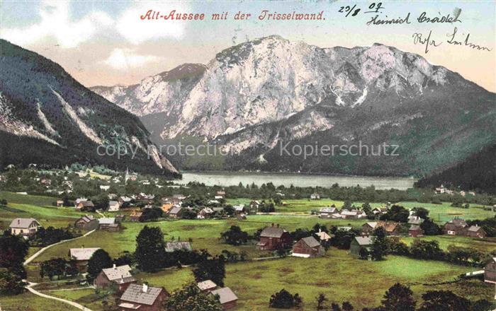 Alt-Aussee Altaussee Steiermark AT mit der Trisselwand