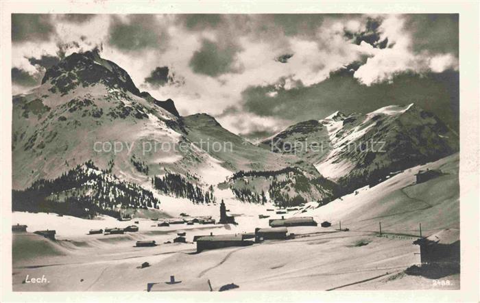 LECH  Arlberg Vorarlberg AT Panorama