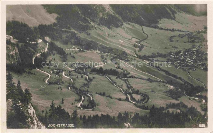 Jochstrasse Tannheim 1097m Tirol AT Panorama