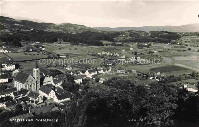 Arnfels Steiermark AT Blick vom Schlossberg