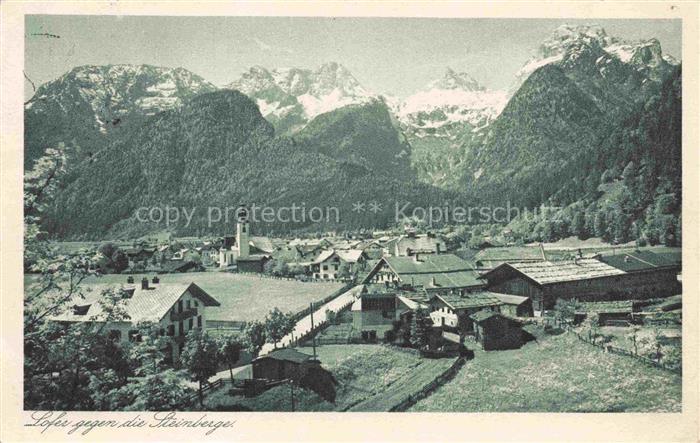 Loferer Steinberge Pinzgau-Pongau AT Panorama