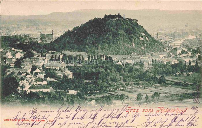 GRAZ  Steiermark AT Blick vom Reinerkogl