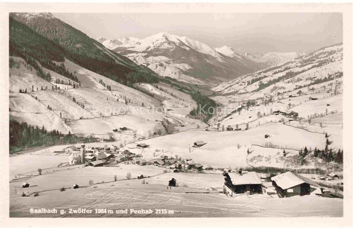 Saalbach -Hinterglemm Pinzgau-Pongau AT mit Zwoelfer und Penhab