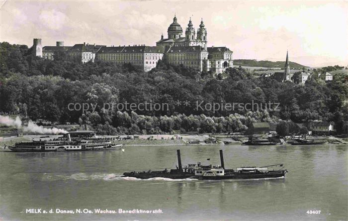 Melk Donau Niederoesterreich AT Benediktinerstift
