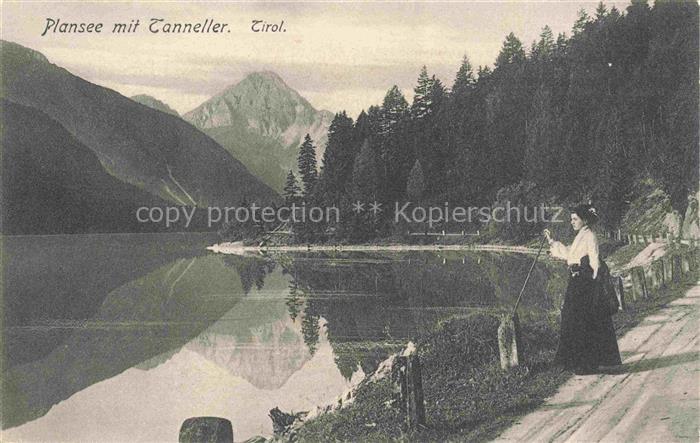 Plansee 973m Breitenwang Ausserfern Tirol AT mit Tanneller