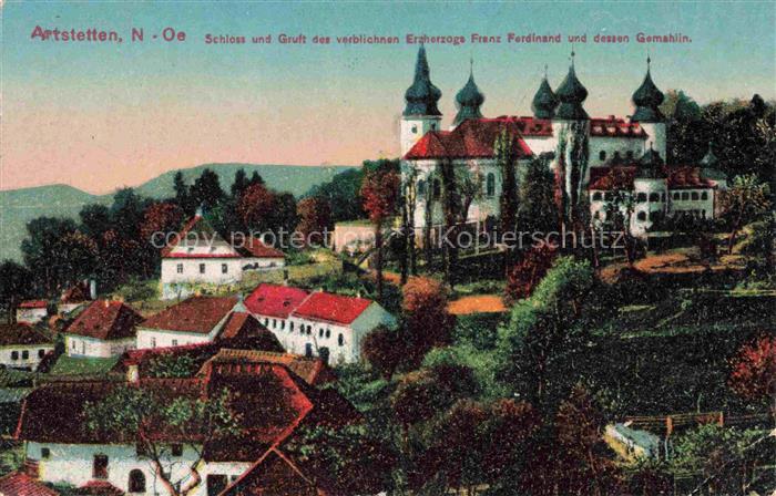 Amstetten Niederoesterreich AT Schloss und Gruft des verblichenen Erzherzogs Fra