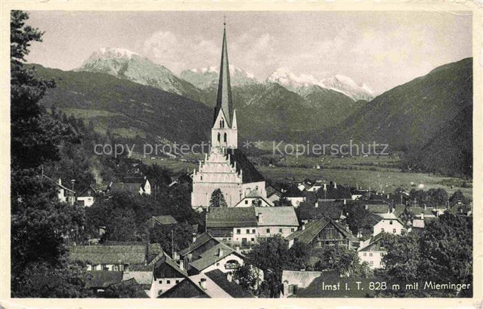 Imst Tirol AT Kirche mit Mieminger