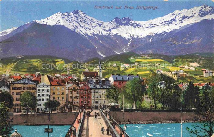 INNSBRUCK Tirol AT mit Frau Hittgebirge