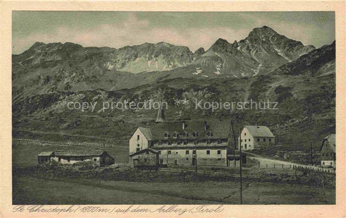St Christoph Arlberg St Christof Tirol AT Panorama