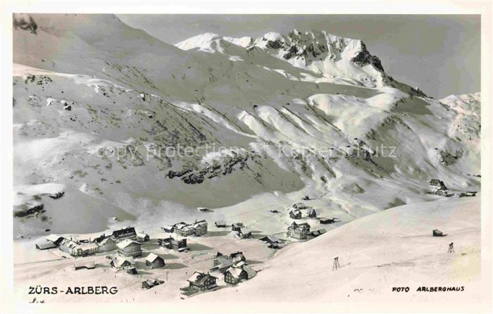 Zuers Arlberg Winterpanorama