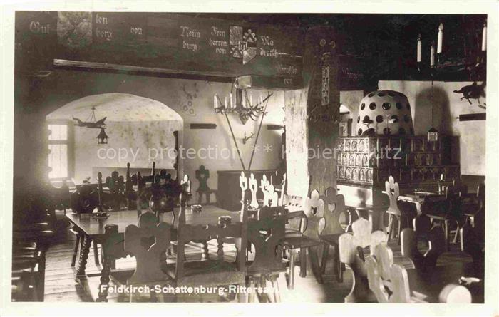 Feldkirch  Vorarlberg AT Schattenburg Rittersaal