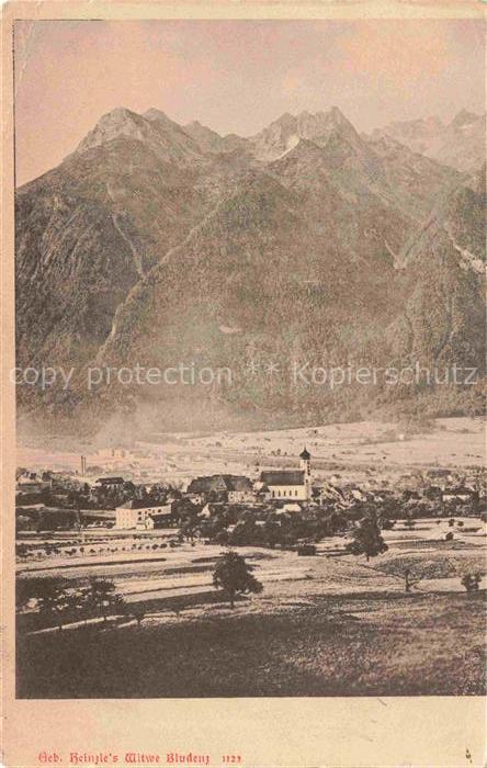 Bludenz Vorarlberg AT Panorama