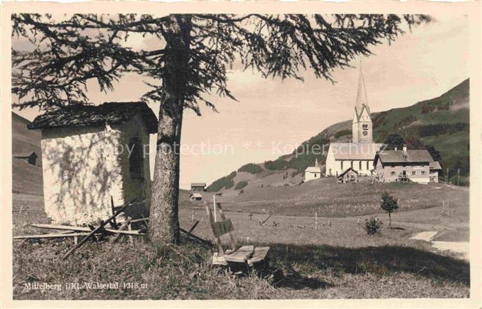 MITTELBERG  Kleinwalsertal AT Kirche