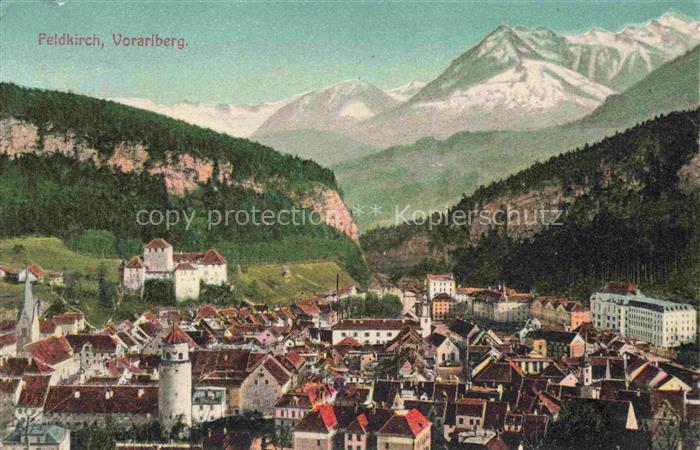 Feldkirch  Vorarlberg AT Panorama